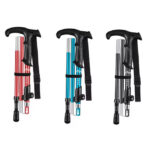 foldable hiking pole kenya lightweight trekking support pole for outdoor use