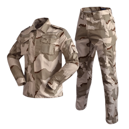 Tri-Desert Camo 728 Uniform tactical outdoor camouflage wear