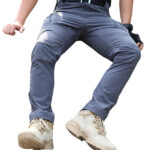 Grey-Spandex-Trouser