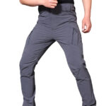 Grey-Spandex-Trouser