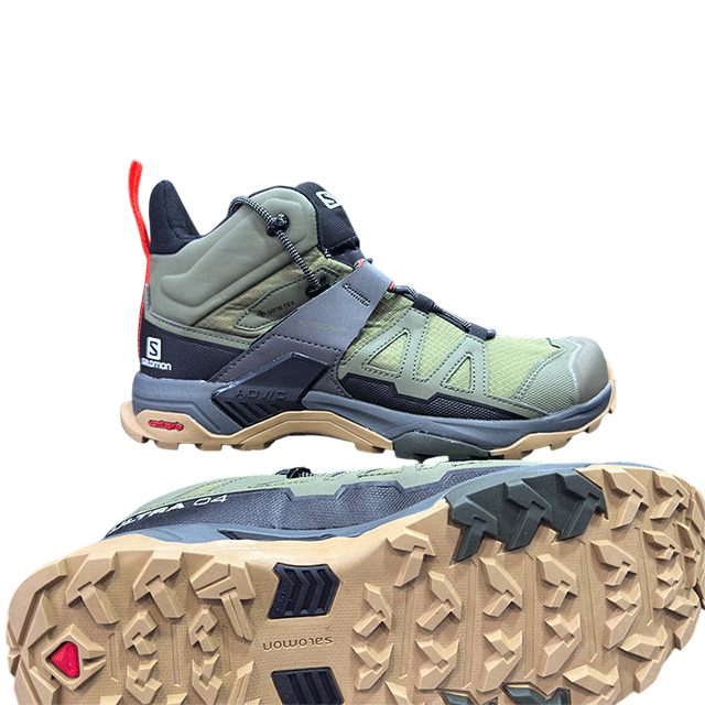 green-sladded-salomon-shoe