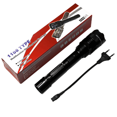 1108 Taser Torch multifunction security flashlight in retail packaging