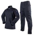ACU Uniform Navy Blue Tactical Military and Security Uniform for Men
