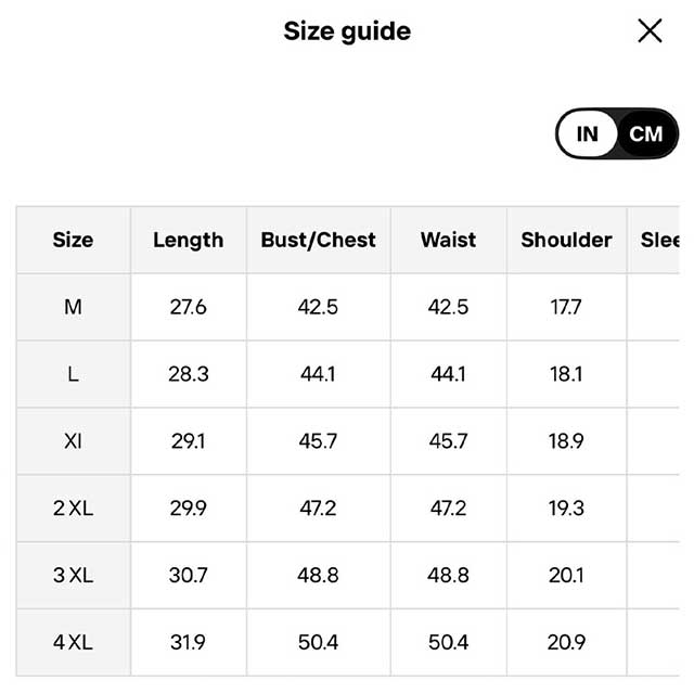 Khaki-Size-Shirt